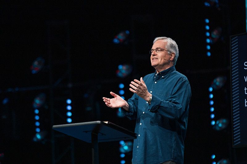 Dave Faust preaching